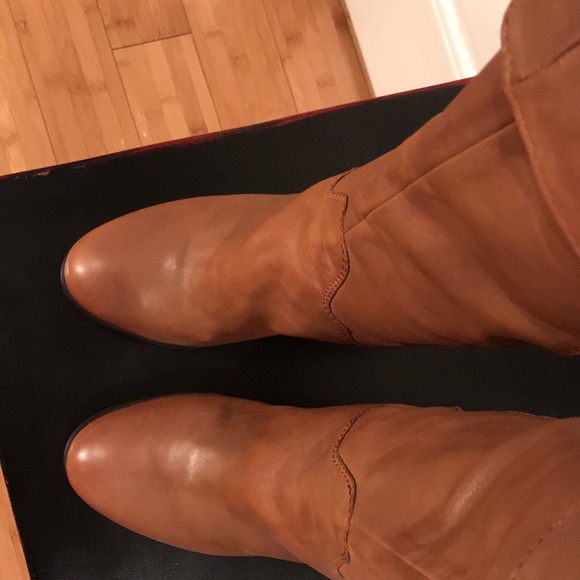Leather boots STEVEN by Steve Madden Size 9 - Picture 6 of 9